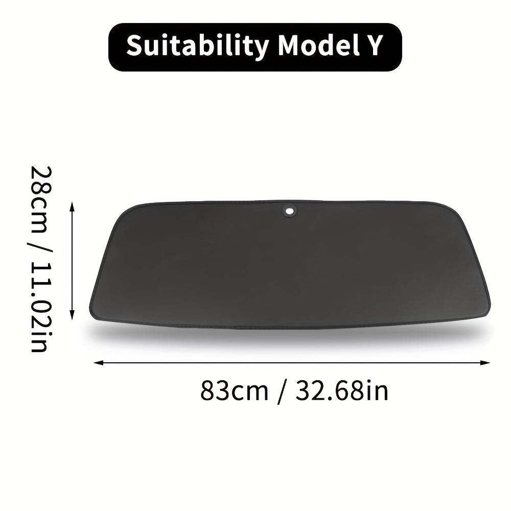 Suitable For Tesla Model Y Trunk Tailgate Protective Mat, Door Mat, Car Interior Accessories, Scratch Resistant And Wear-resistant Protection, Car Mat