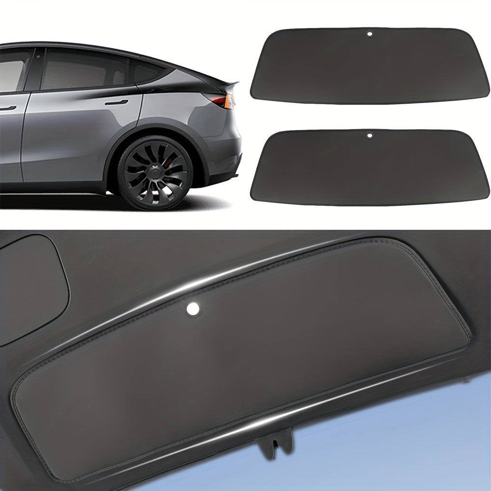 Suitable For Tesla Model Y Trunk Tailgate Protective Mat, Door Mat, Car Interior Accessories, Scratch Resistant And Wear-resistant Protection, Car Mat